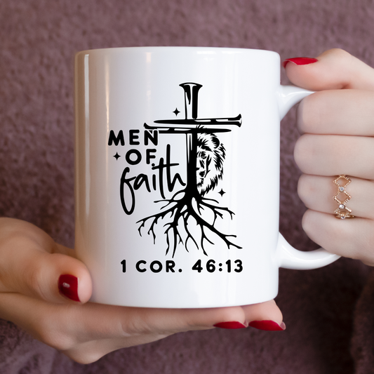 MEN OF FAITH COFFEE MUG 